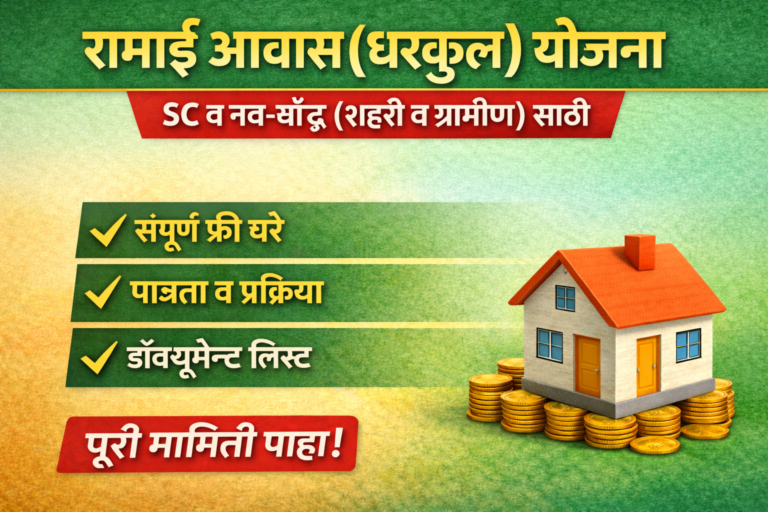 Ramai Awas Gharkul Yojana: SC & Nav-Buddha Ke Liye